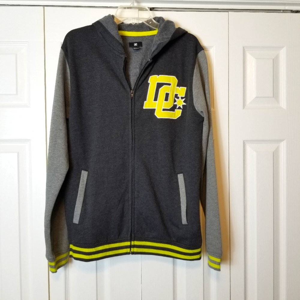DC Free AGT Varsity Hoodie Fleece Skater Zip Jacket